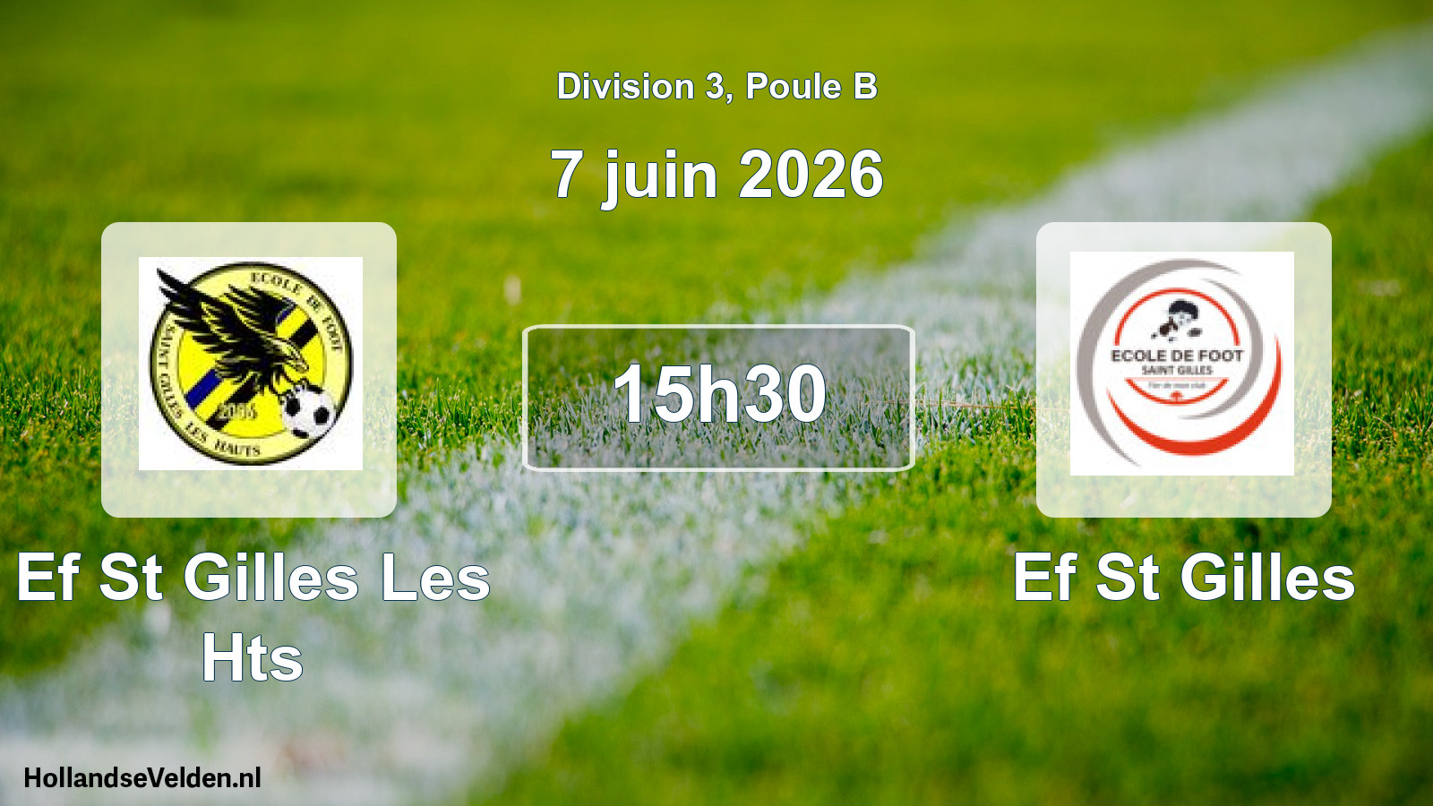 Scheduled Match: Ef St Gilles Les Hts - Ef St Gilles (7 June 2026)