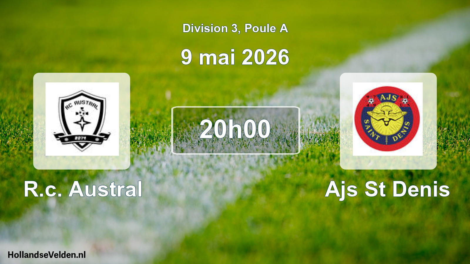 Scheduled Match: R.c. Austral - Ajs St Denis (9 May 2026)