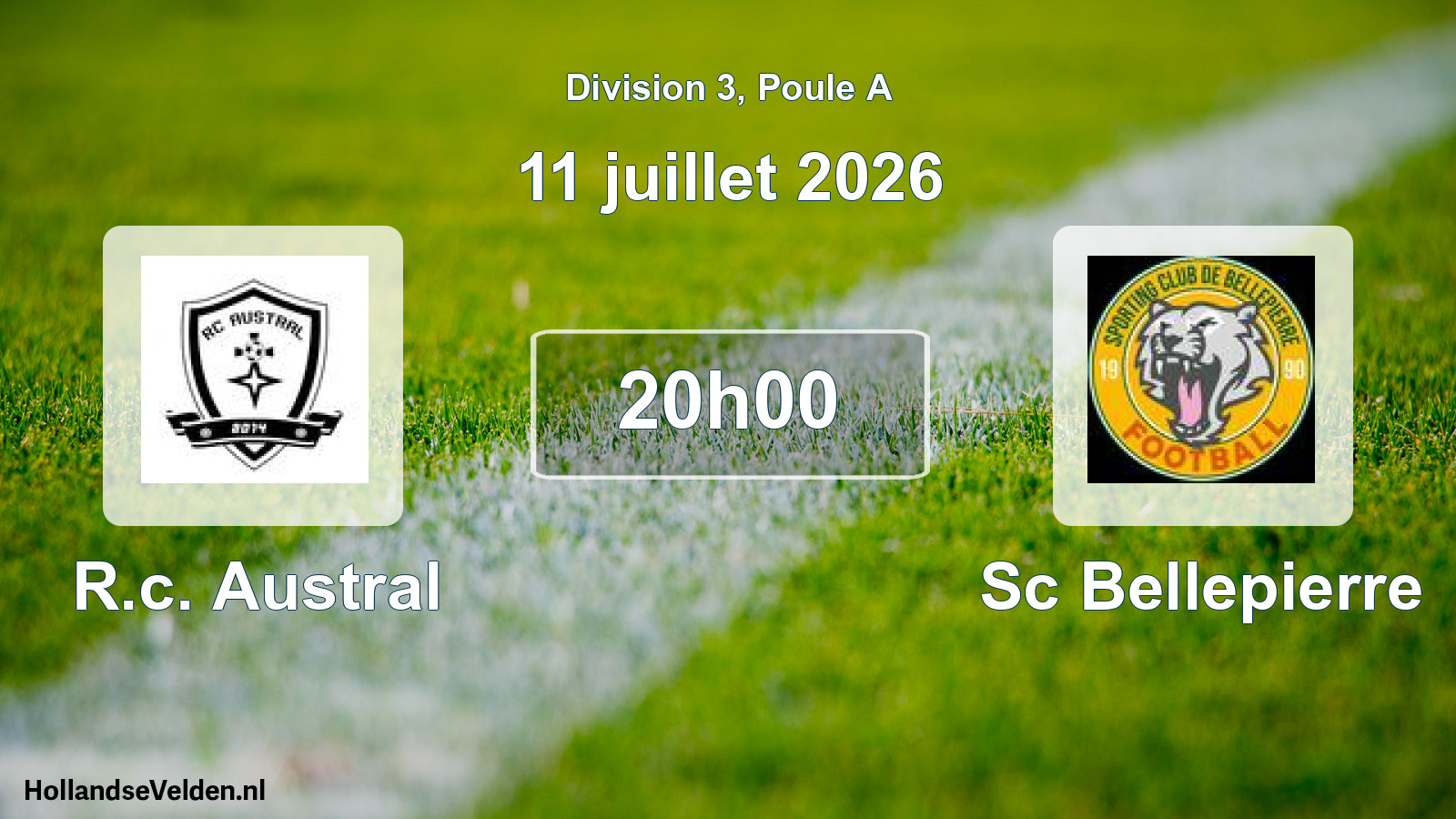 Scheduled Match: R.c. Austral - Sc Bellepierre (11 July 2026)
