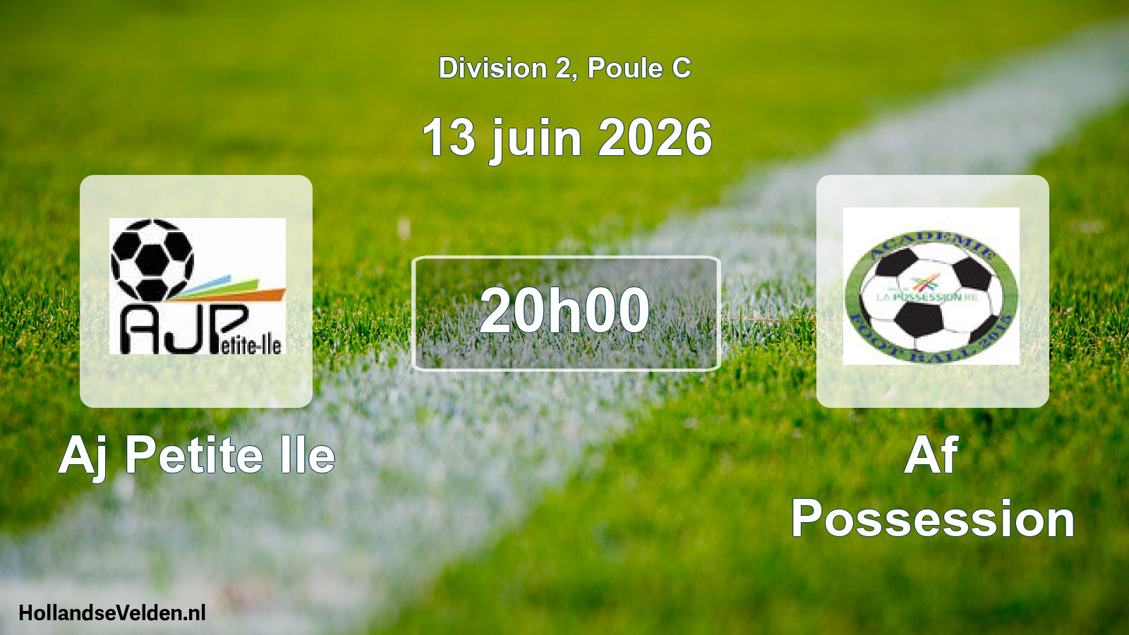 Scheduled Match: Aj Petite Ile - Af Possession (13 June 2026)