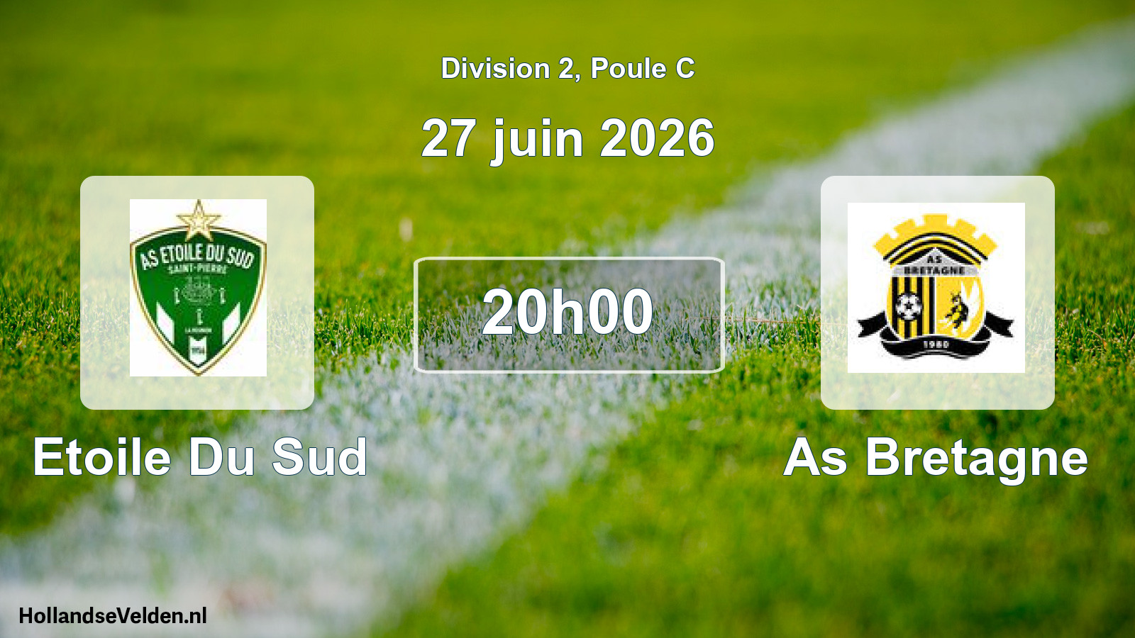 Geplande wedstrijd: Etoile Du Sud - As Bretagne (27 juni 2026)