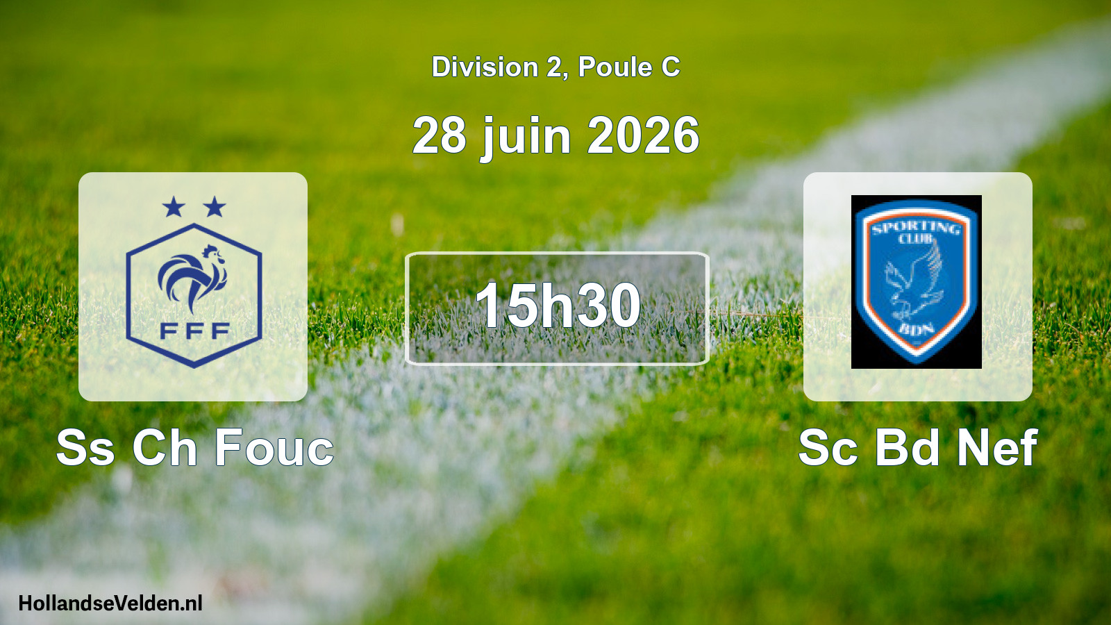 Scheduled Match: Ss Ch Fouc - Sc Bd Nef (28 June 2026)