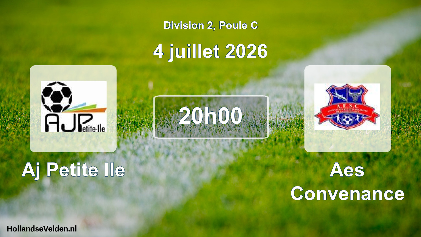 Scheduled Match: Aj Petite Ile - Aes Convenance (4 July 2026)