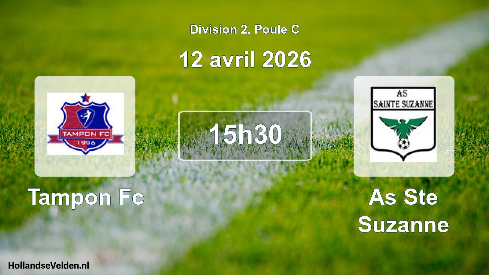 Match programmé: Tampon Fc - As Ste Suzanne (12 avril 2026)