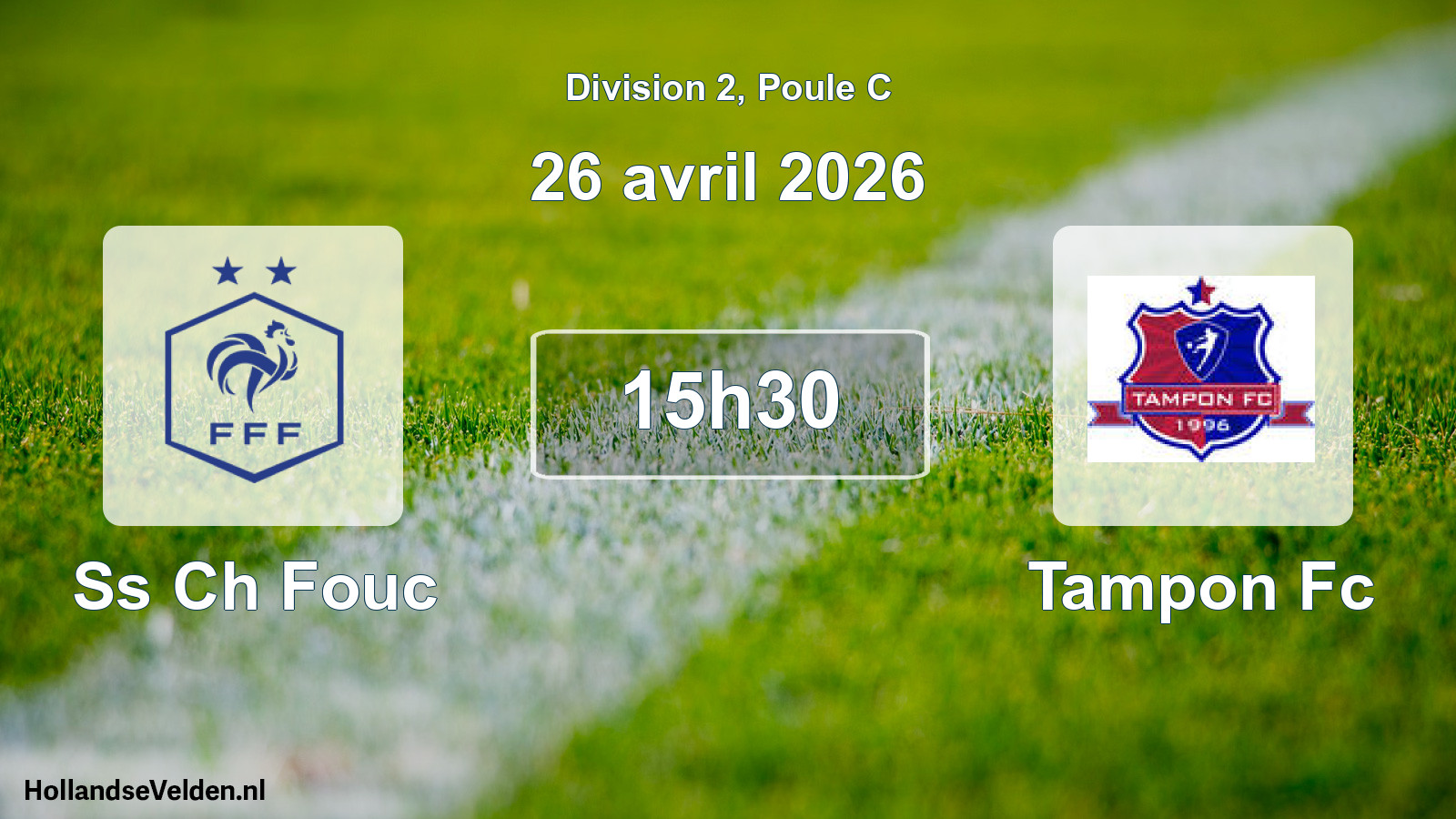 Scheduled Match: Ss Ch Fouc - Tampon Fc (26 April 2026)