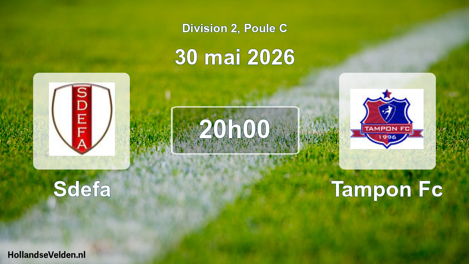 Geplande wedstrijd: Sdefa - Tampon Fc (30 mei 2026)
