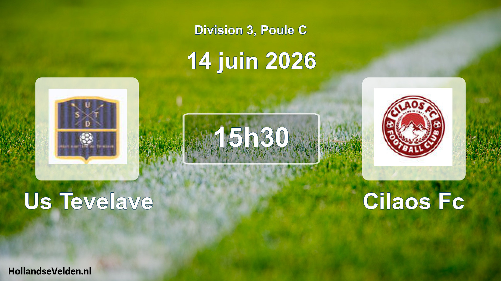 Match programmé: Us Tevelave - Cilaos Fc (14 juin 2026)