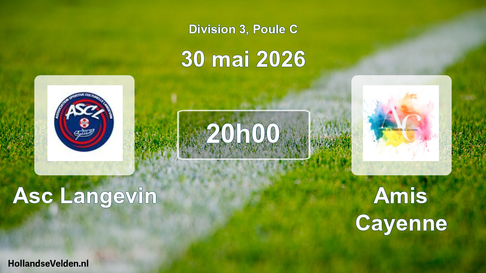 Scheduled Match: Asc Langevin - Amis Cayenne (30 May 2026)