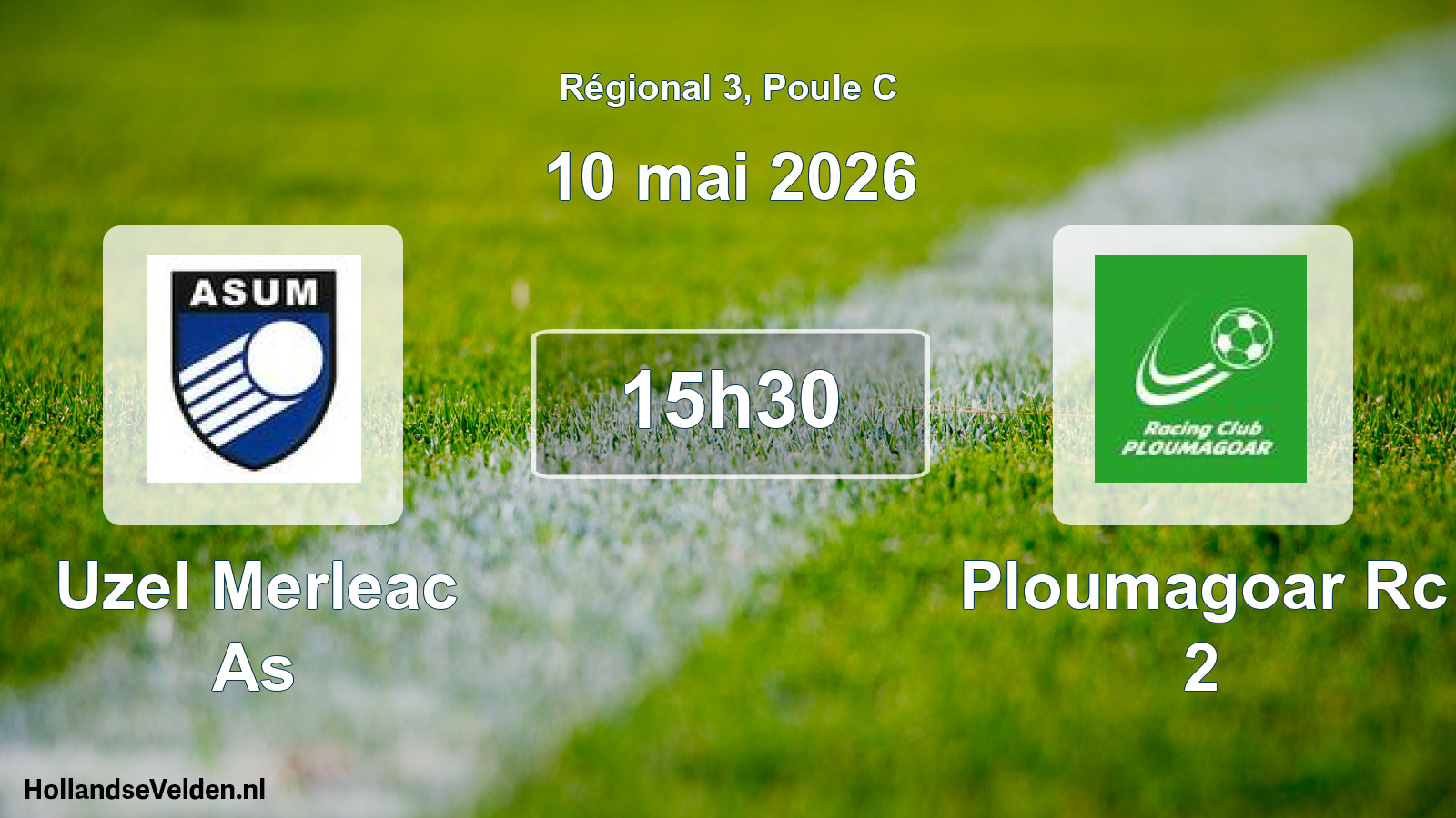 Scheduled Match: Uzel Merleac As - Ploumagoar Rc 2 (10 May 2026)
