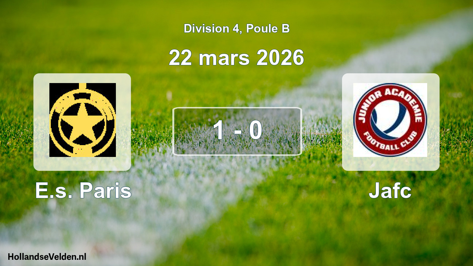 Total number of matches played: E.s. Paris - Jafc 1 - 0 (22 March 2026)