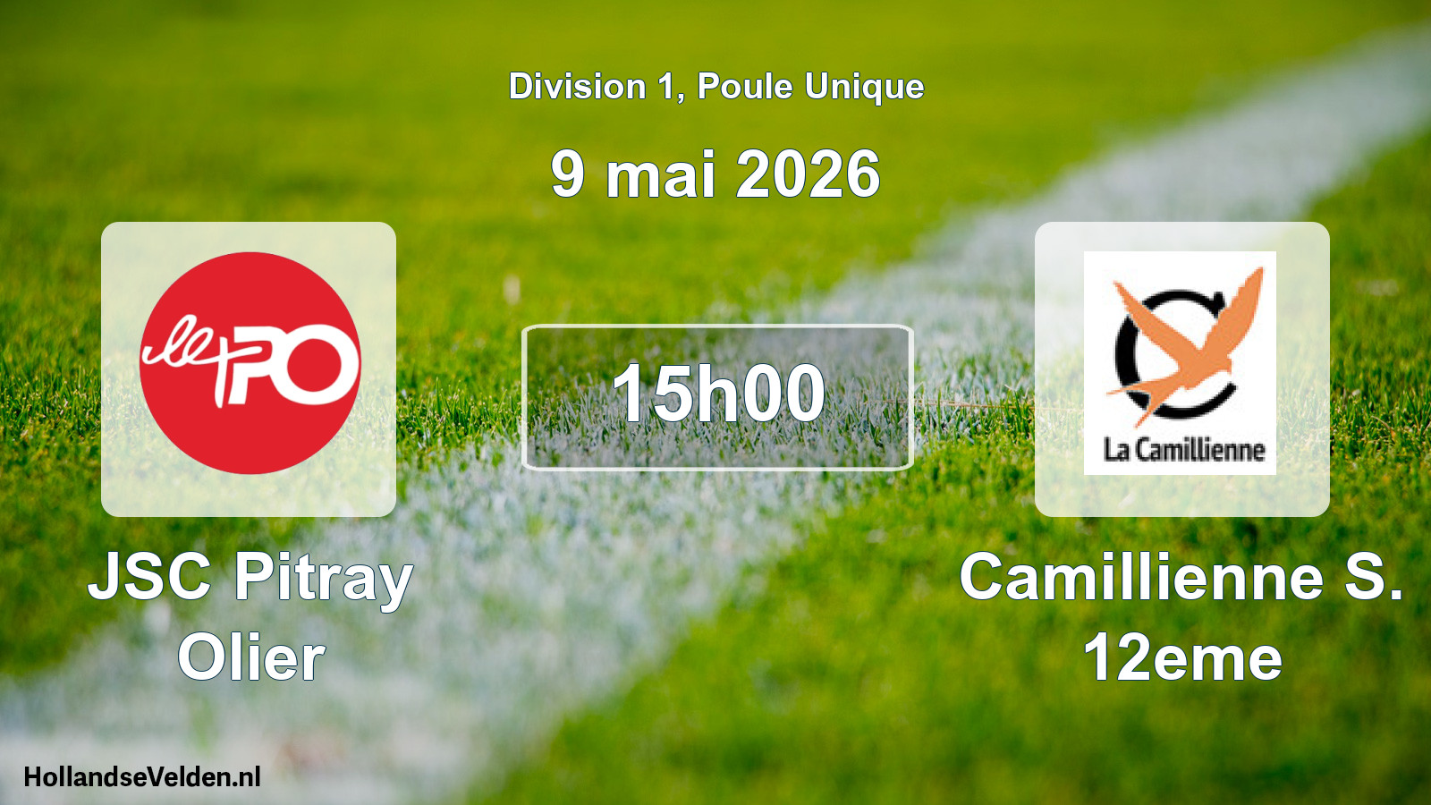 Scheduled Match: JSC Pitray Olier - Camillienne S. 12eme (9 May 2026)