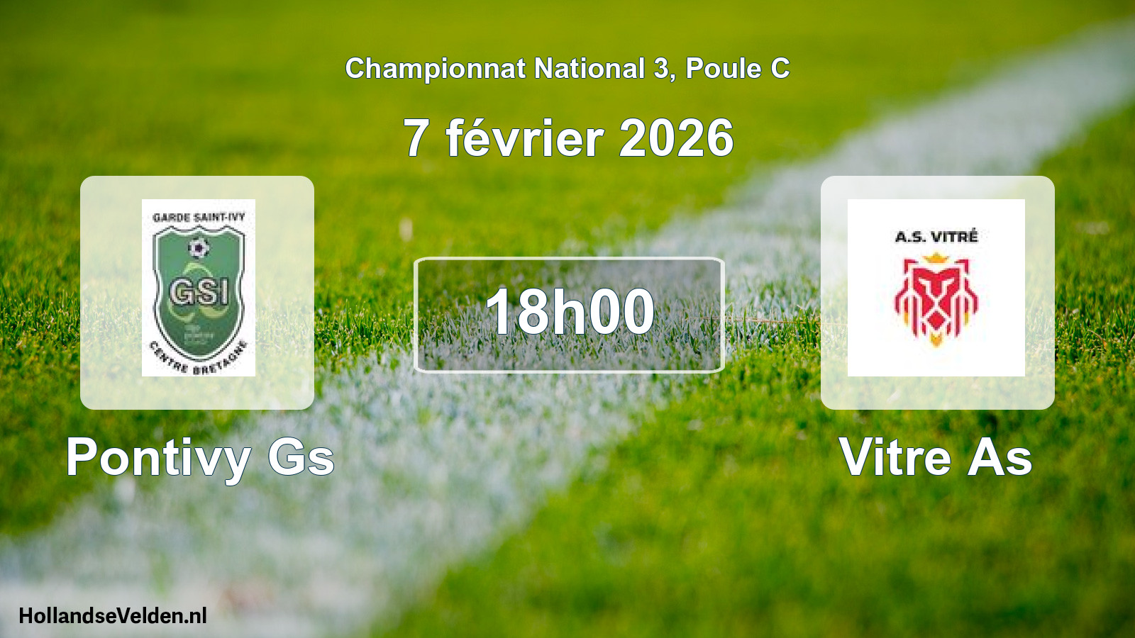 Scheduled Match: Pontivy Gs - Vitre As (7 February 2026)