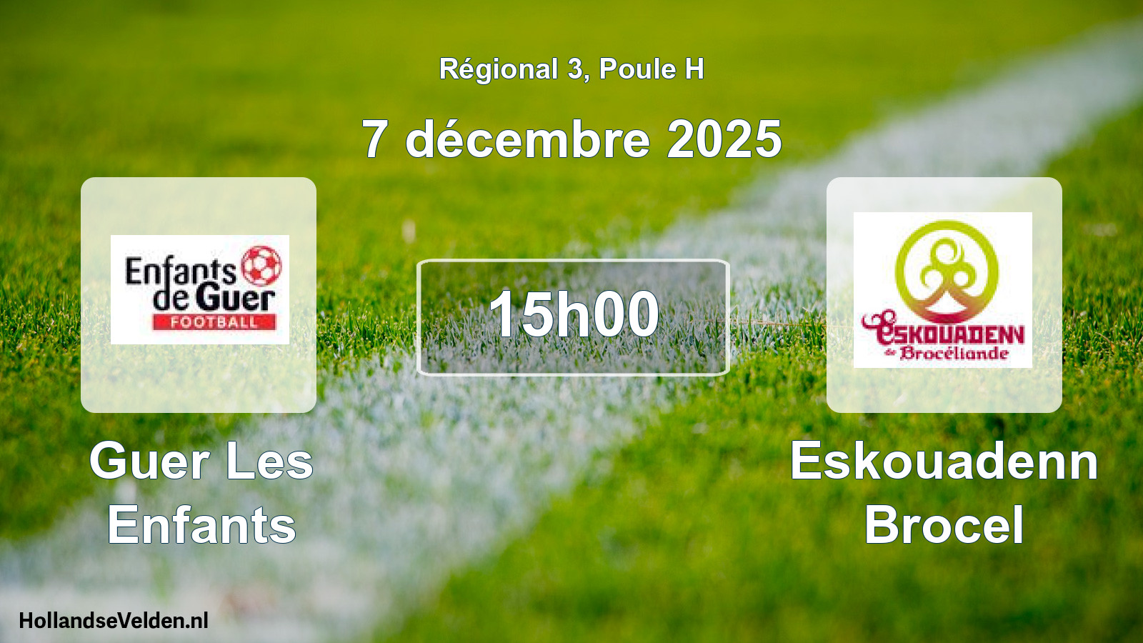 Scheduled Match: Guer Les Enfants - Eskouadenn Brocel (7 December 2025)