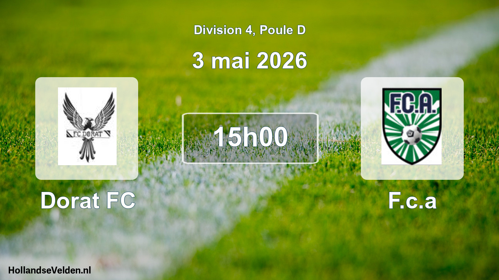 Match programmé: Dorat FC - F.c.a (3 mai 2026)