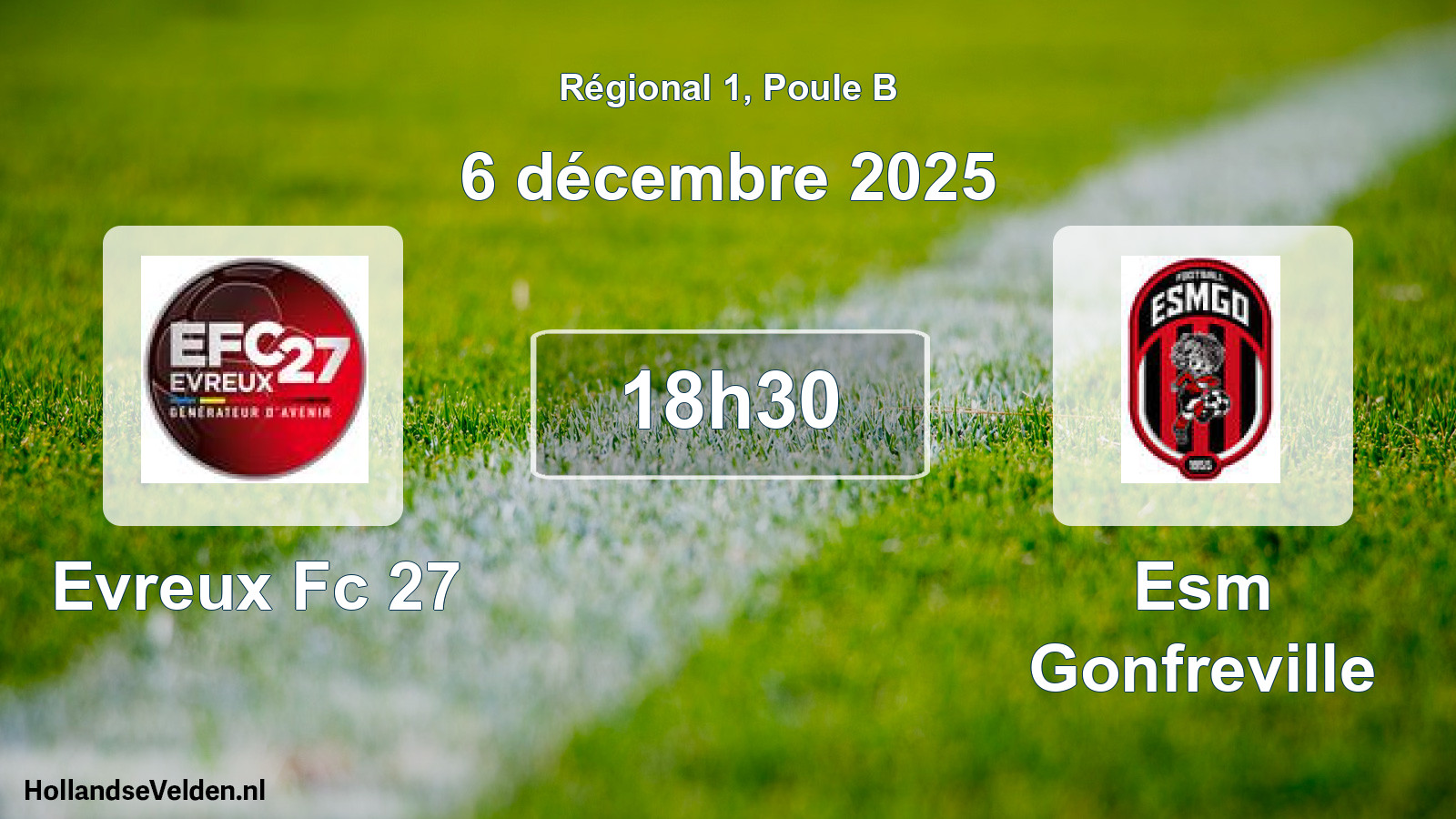 Scheduled Match: Evreux Fc 27 - Esm Gonfreville (6 December 2025)