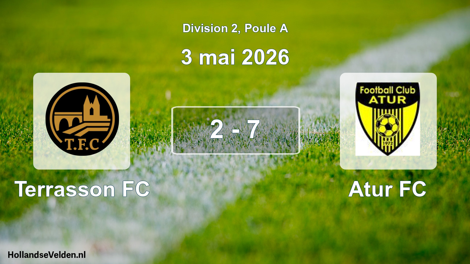 Match joué: Terrasson FC - Atur FC 2 - 7 (3 mai 2026)