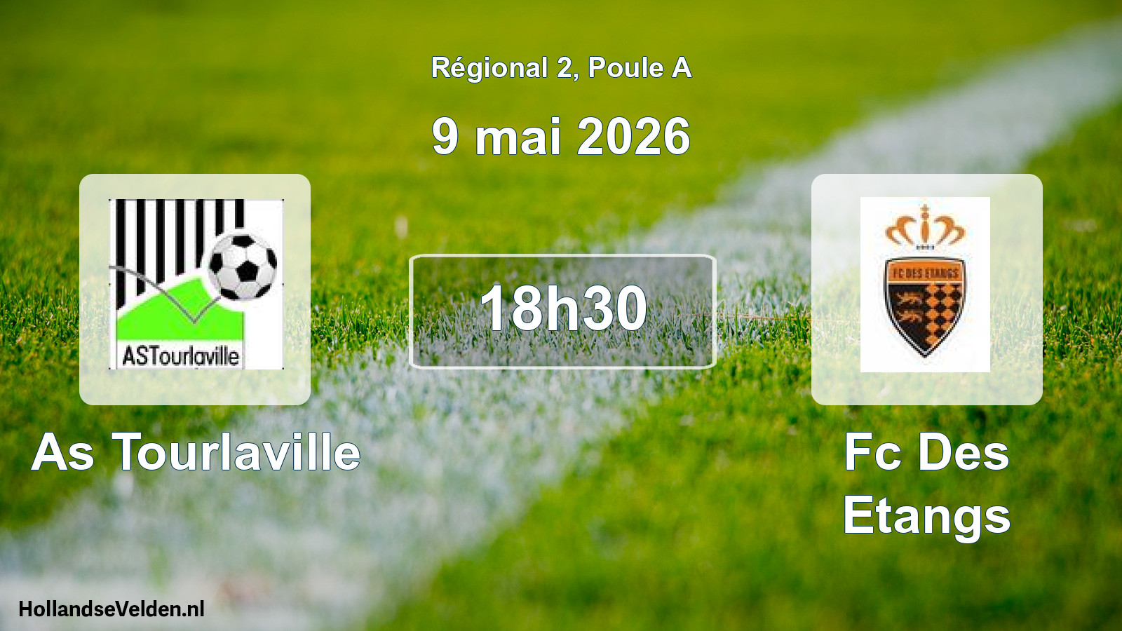 Geplande wedstrijd: As Tourlaville - Fc Des Etangs (9 mei 2026)