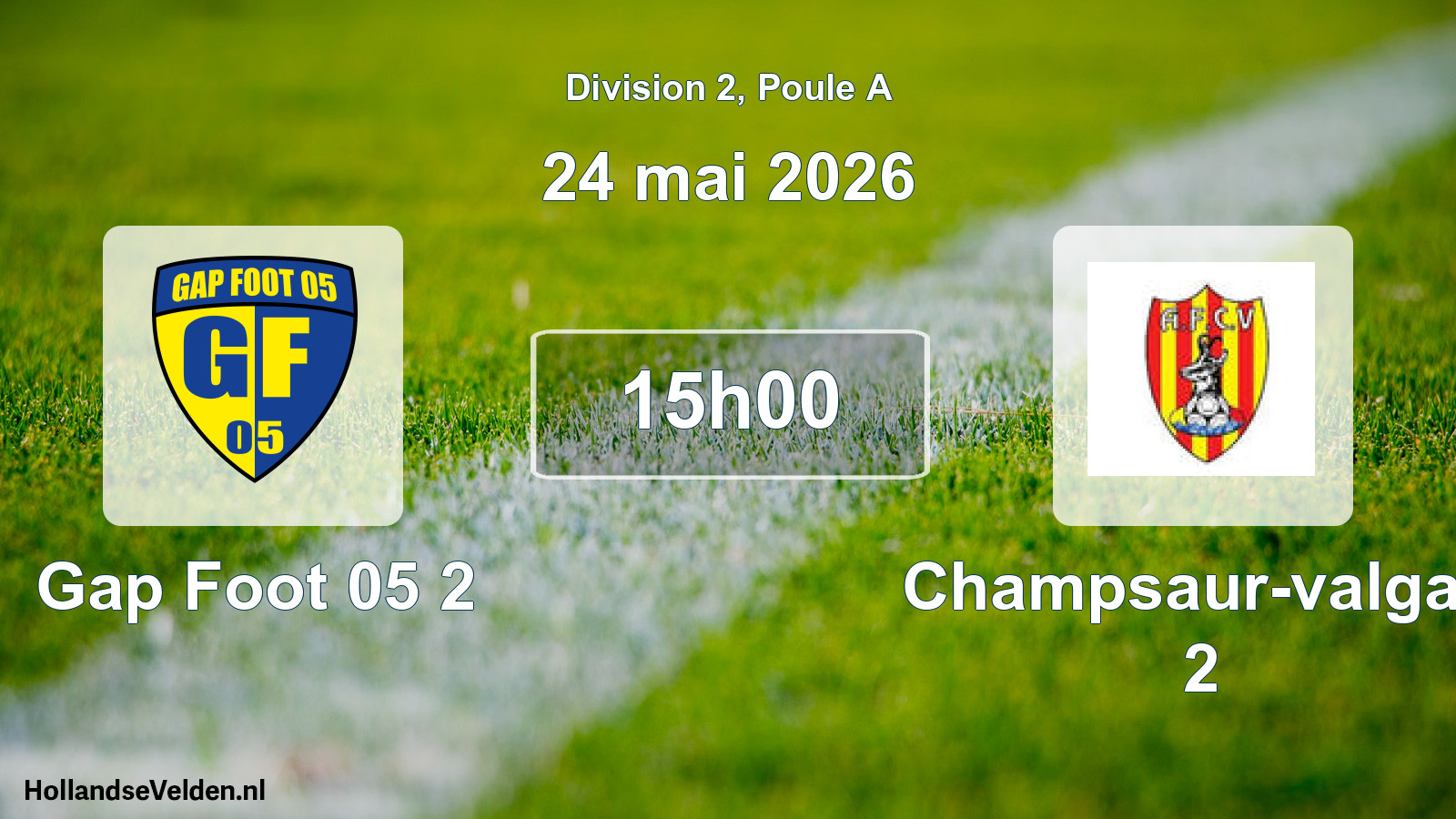 Total number of matches played: Gap Foot 05 2 - Champsaur-valgau 2 0 - 2 (24 May 2026)