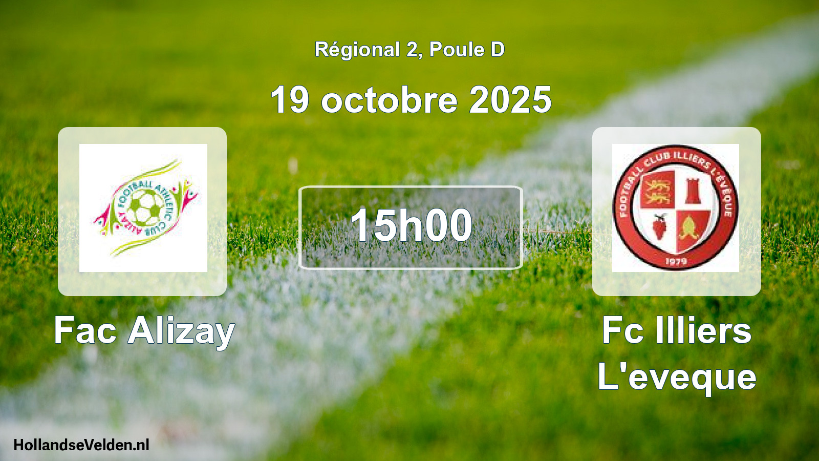 Scheduled Match: Fac Alizay - Fc Illiers L'eveque (19 October 2025)