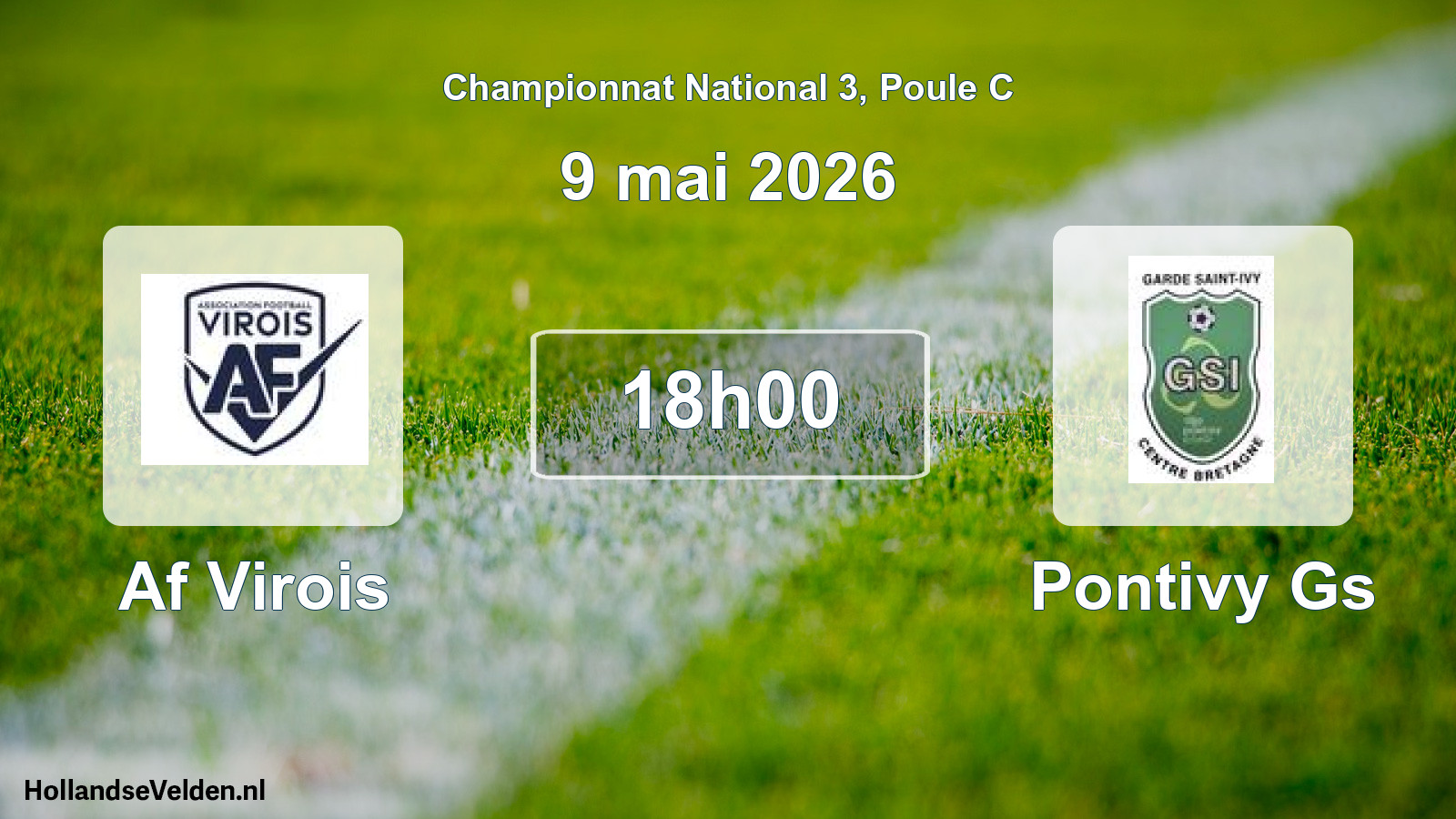 Scheduled Match: Af Virois - Pontivy Gs (9 May 2026)