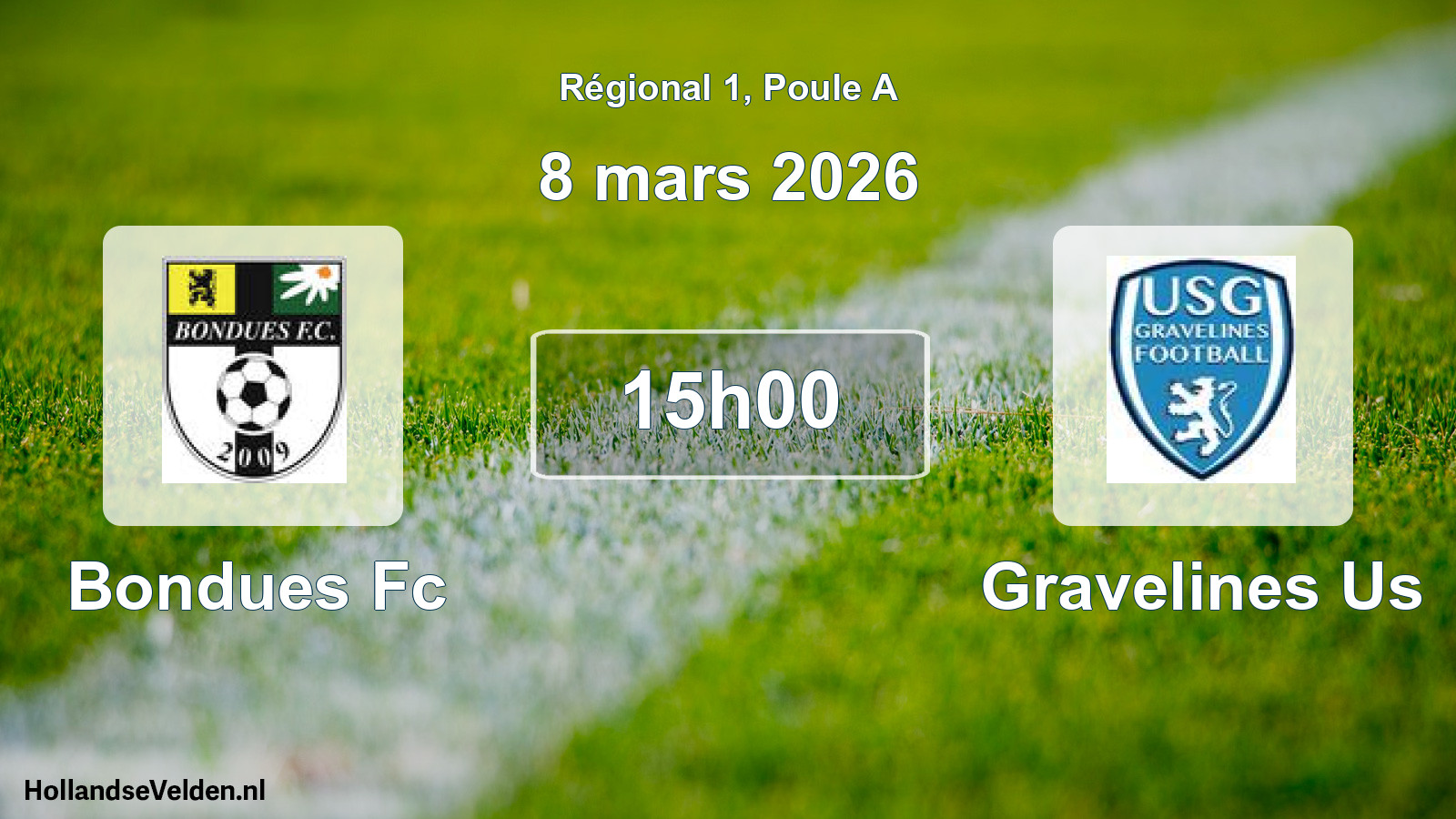 Scheduled Match: Bondues Fc - Gravelines Us (8 March 2026)