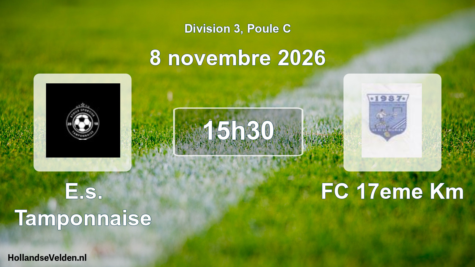Scheduled Match: E.s. Tamponnaise - FC 17eme Km (8 November 2026)
