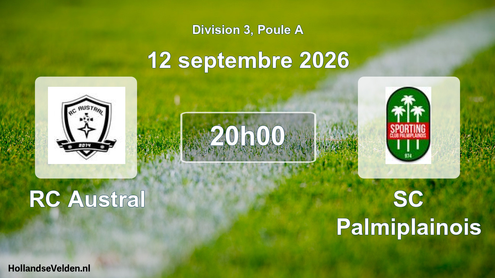 Scheduled Match: RC Austral - SC Palmiplainois (12 September 2026)