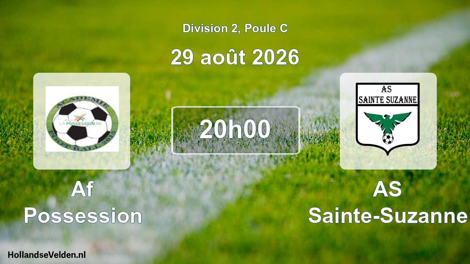 Geplande wedstrijd: Af Possession - AS Sainte-Suzanne (29 augustus 2026)