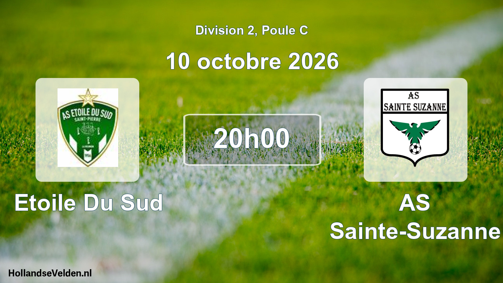 Geplande wedstrijd: Etoile Du Sud - AS Sainte-Suzanne (10 oktober 2026)