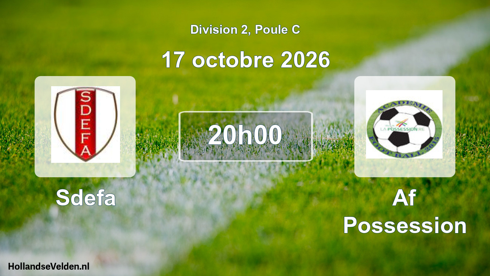 Scheduled Match: Sdefa - Af Possession (17 October 2026)