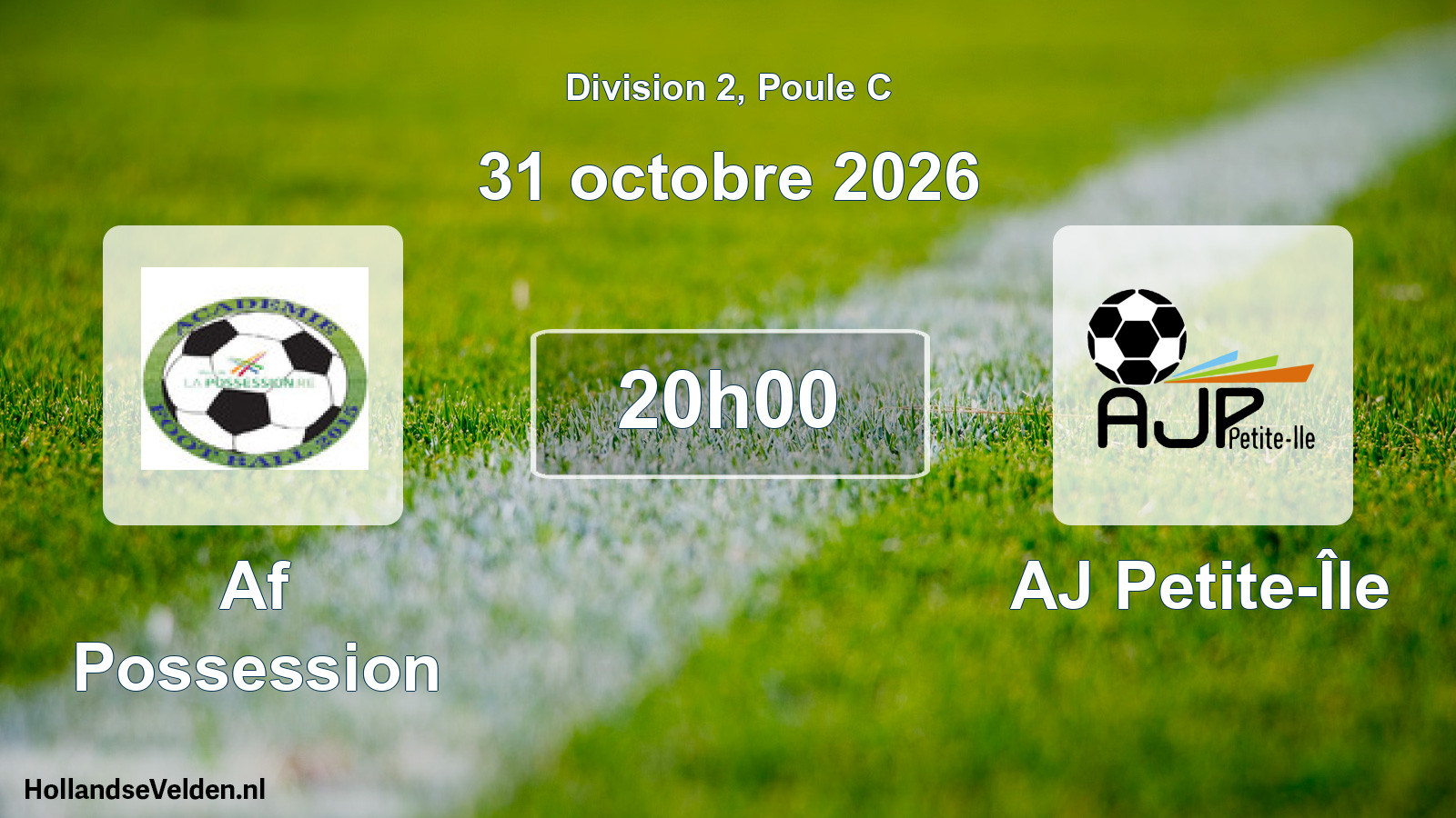 Geplande wedstrijd: Af Possession - AJ Petite-Île (31 oktober 2026)