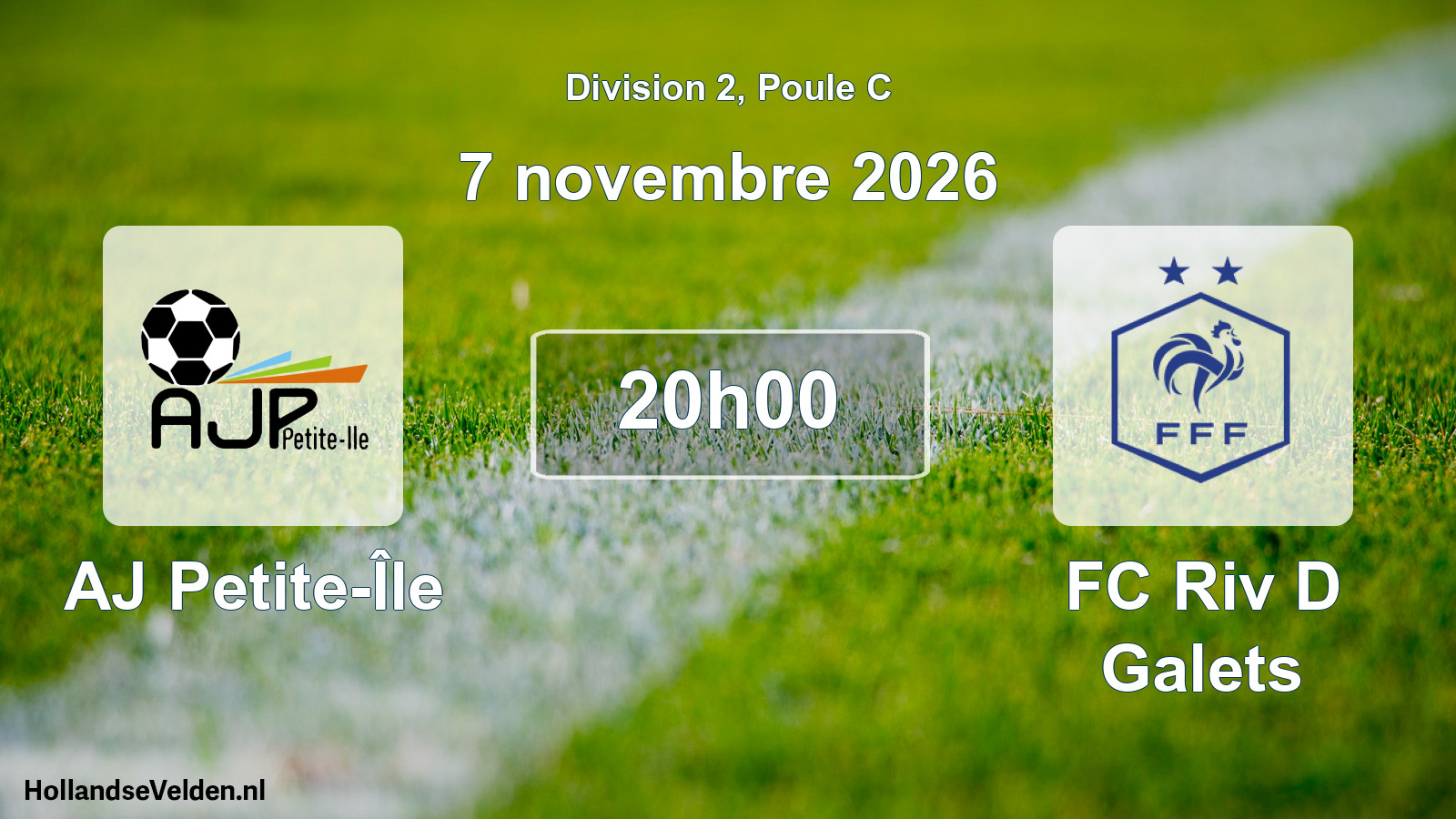 Geplande wedstrijd: AJ Petite-Île - FC Riv D Galets (7 november 2026)
