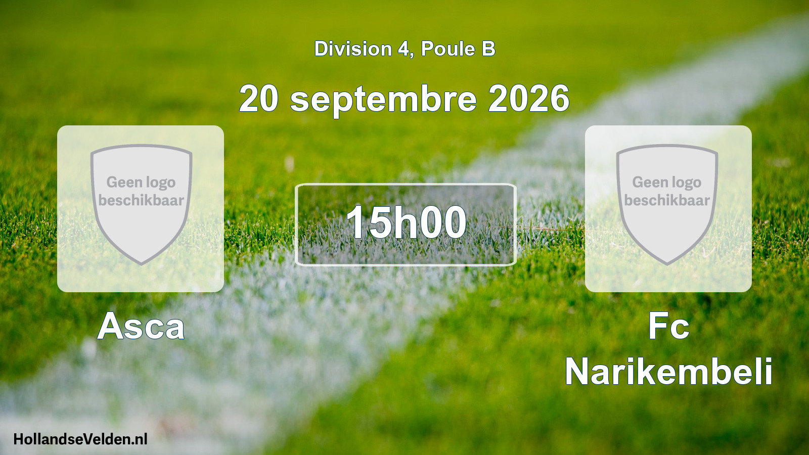 Match programmé: Asca - Fc Narikembeli (20 septembre 2026)