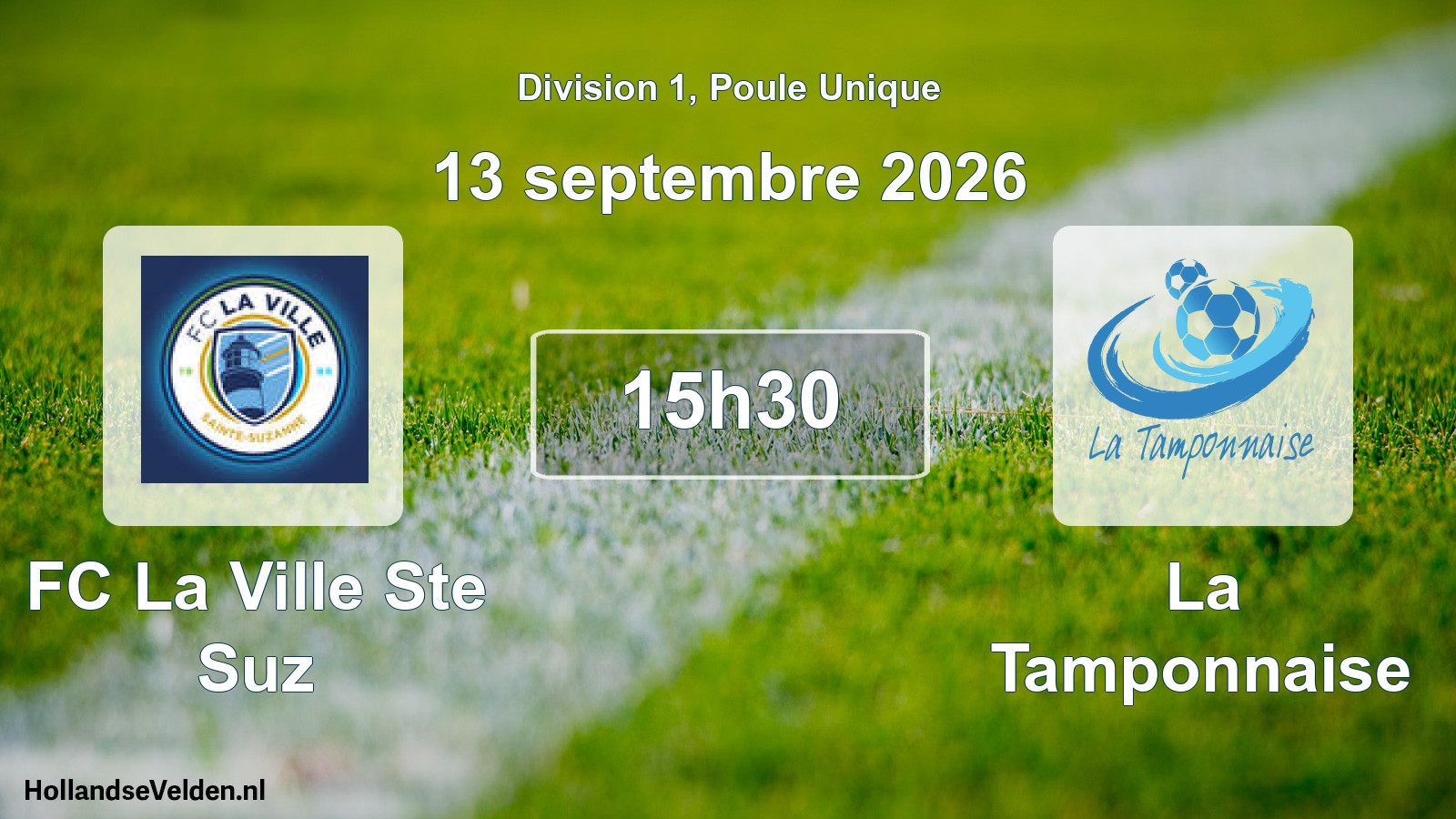 Scheduled Match: FC La Ville Ste Suz - La Tamponnaise (13 September 2026)