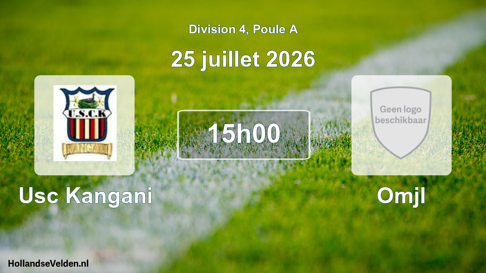 Scheduled Match: Usc Kangani - Omjl (25 July 2026)