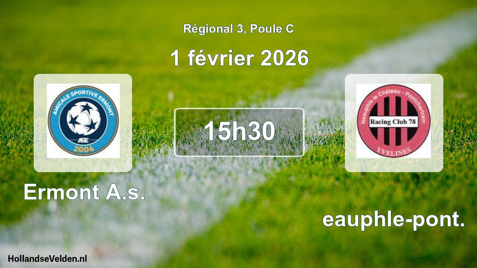 Scheduled Match: Ermont A.s. - Neauphle-pont. (1 February 2026)