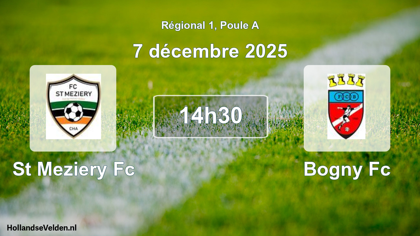 Scheduled Match: St Meziery Fc - Bogny Fc (7 December 2025)