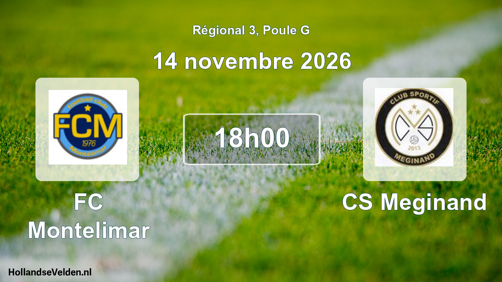 Scheduled Match: FC Montelimar - CS Meginand (14 November 2026)
