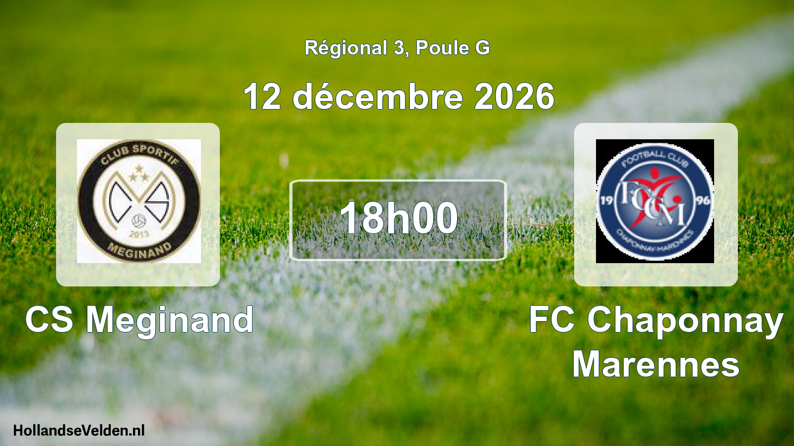 Scheduled Match: CS Meginand - FC Chaponnay Marennes (12 December 2026)