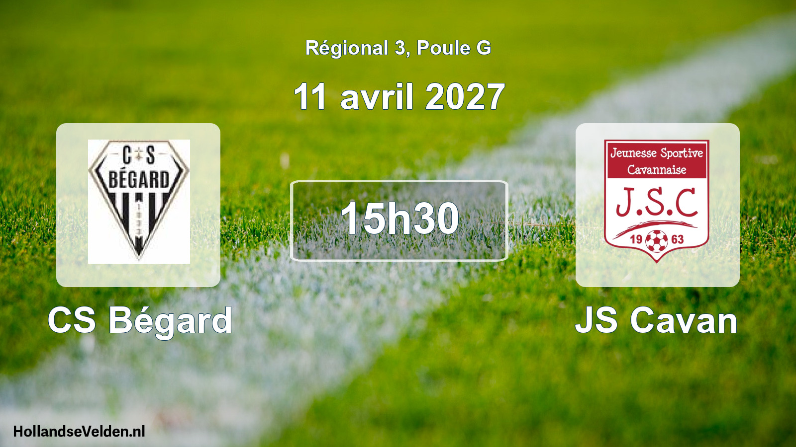 Scheduled Match: CS Bégard - JS Cavan (11 April 2027)