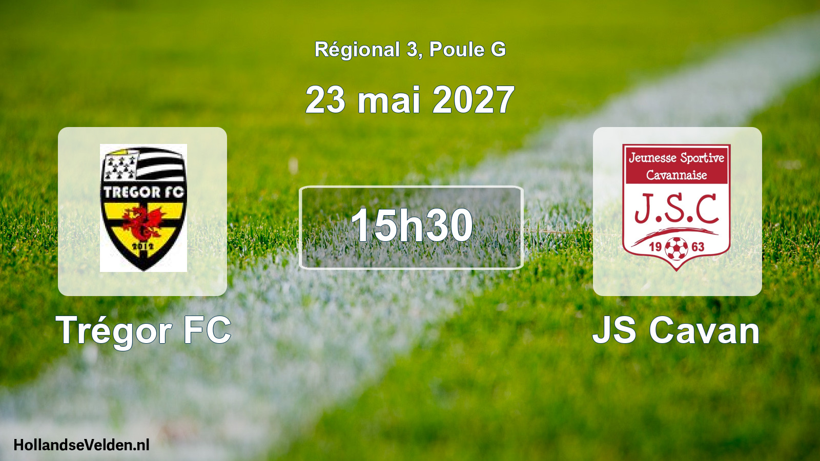 Scheduled Match: Trégor FC - JS Cavan (23 May 2027)