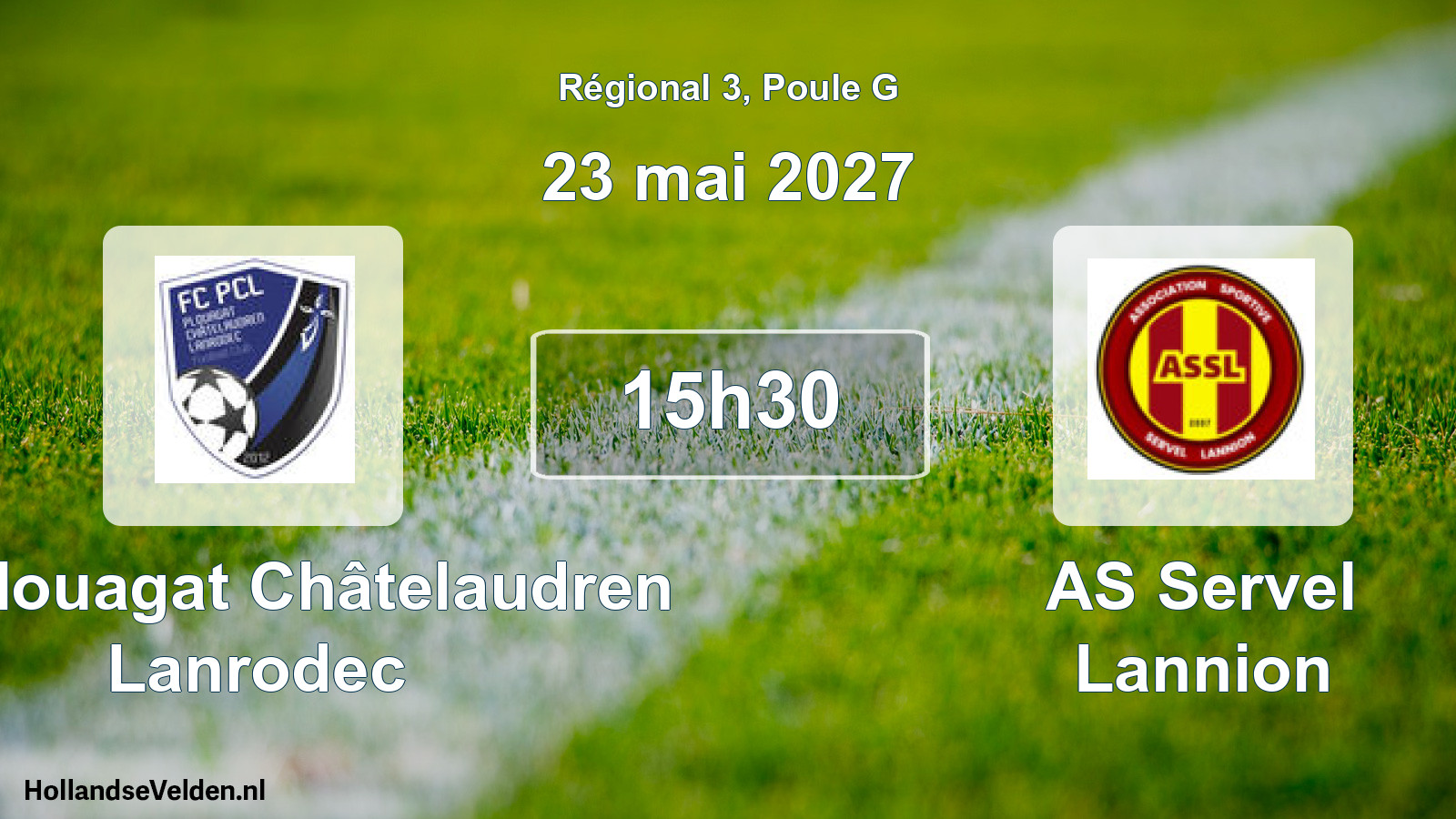 Scheduled Match: FC Plouagat Châtelaudren Lanrodec - AS Servel Lannion (23 May 2027)