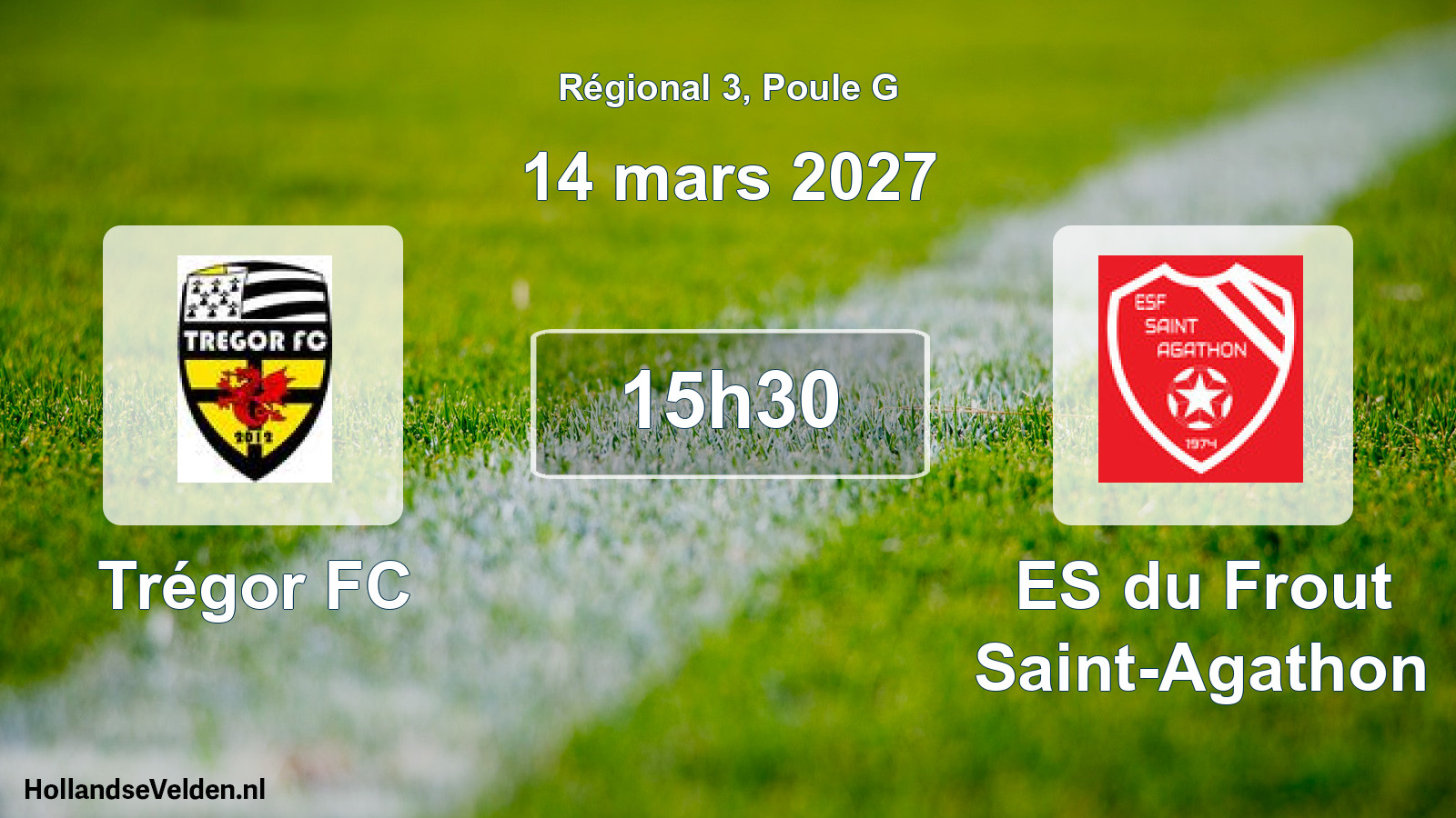 Scheduled Match: Trégor FC - ES du Frout Saint-Agathon (14 March 2027)