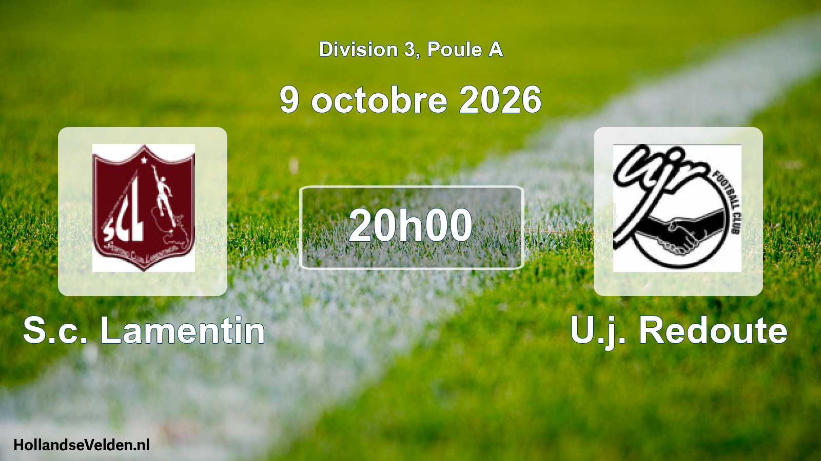 Scheduled Match: S.c. Lamentin - U.j. Redoute (9 October 2026)