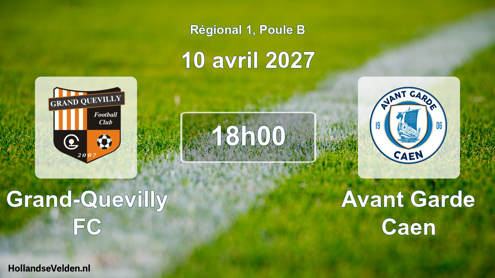 Scheduled Match: Grand-Quevilly FC - Avant Garde Caen (10 April 2027)