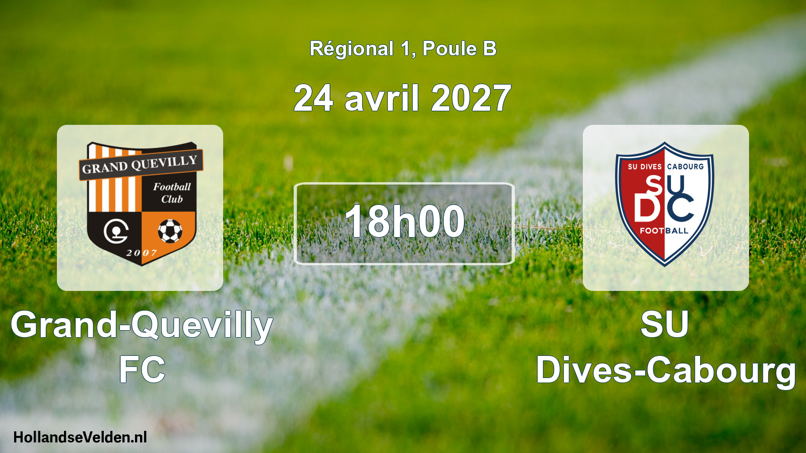 Scheduled Match: Grand-Quevilly FC - SU Dives-Cabourg (24 April 2027)
