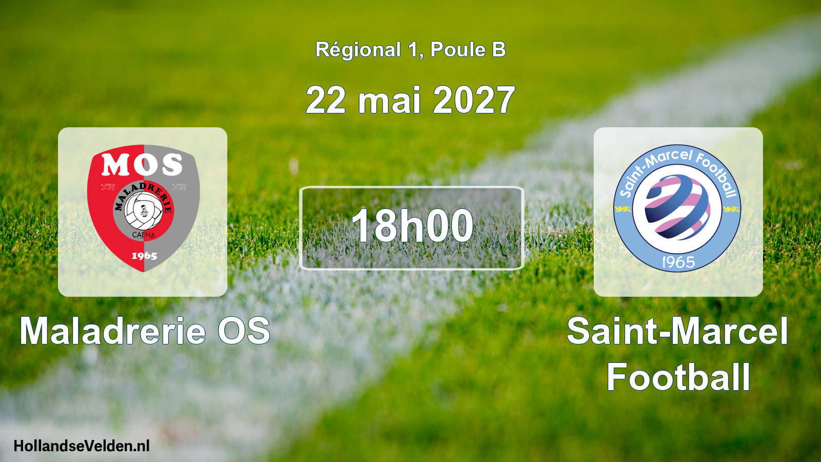 Scheduled Match: Maladrerie OS - Saint-Marcel Football (22 May 2027)