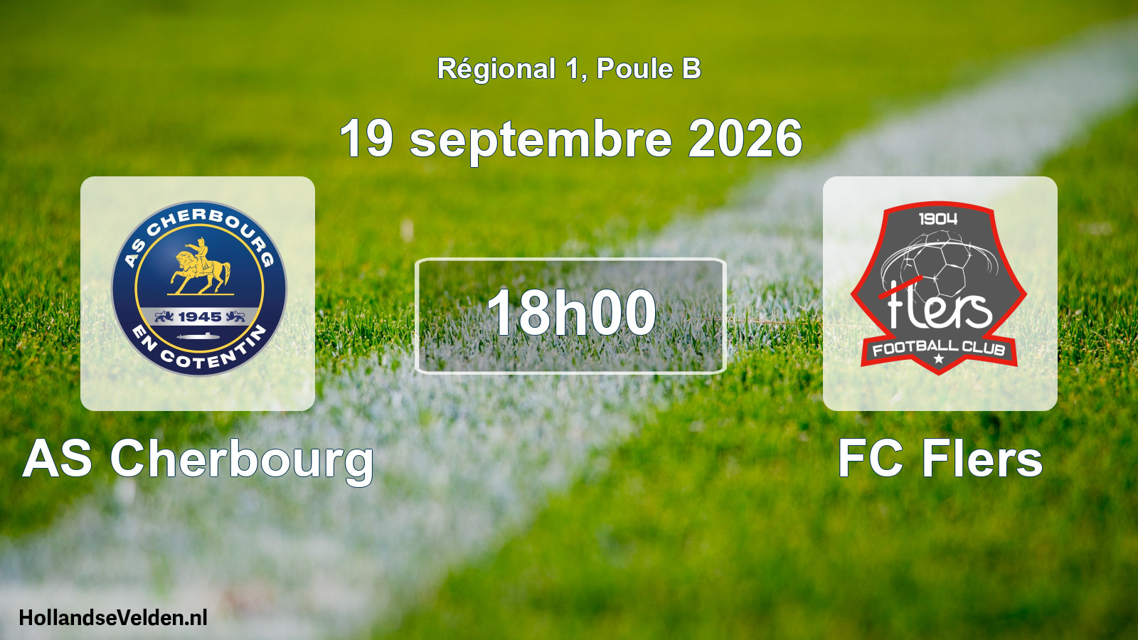 Scheduled Match: AS Cherbourg - FC Flers (19 September 2026)