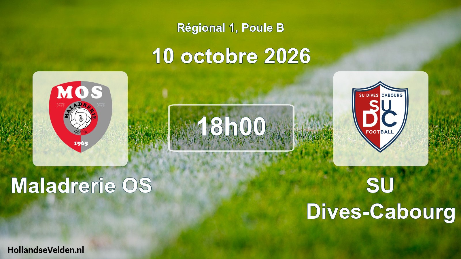 Scheduled Match: Maladrerie OS - SU Dives-Cabourg (10 October 2026)
