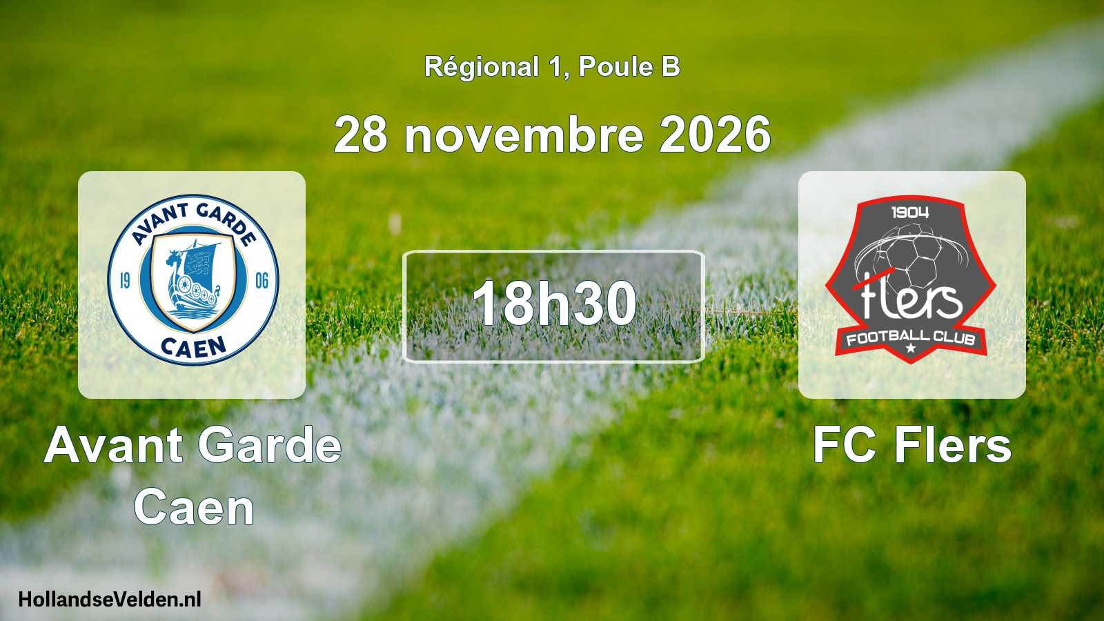Scheduled Match: Avant Garde Caen - FC Flers (28 November 2026)